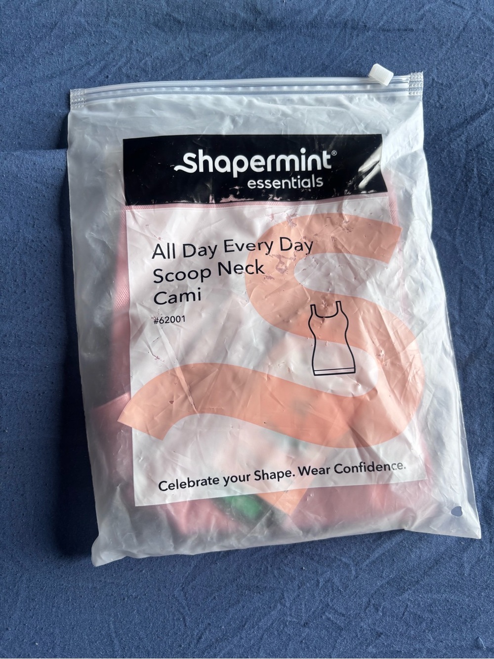 Shapermint Scoop Neck Cami in Light Pink - Essentials